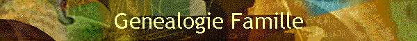 Genealogie Famille