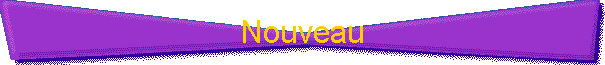 Nouveautés